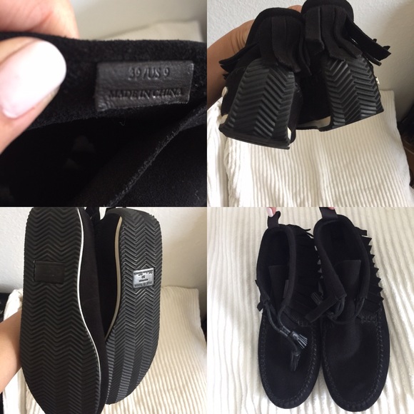 Rag & Bone Ghita Fringe trim tassel booties - Picture 9 of 16